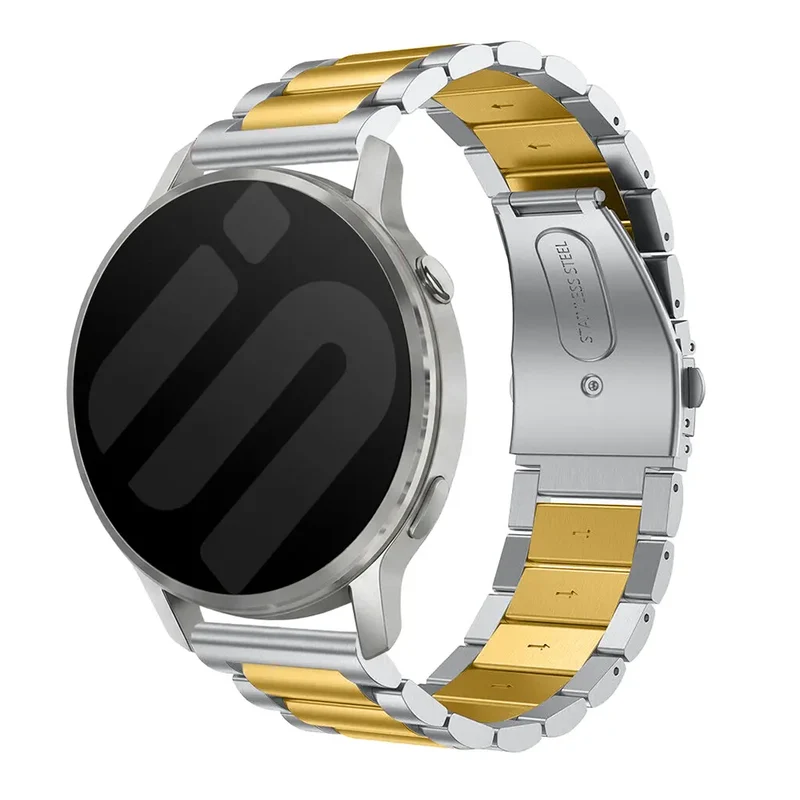 Garmin Forerunner 170 Stahlarmband (Silber/Gold)