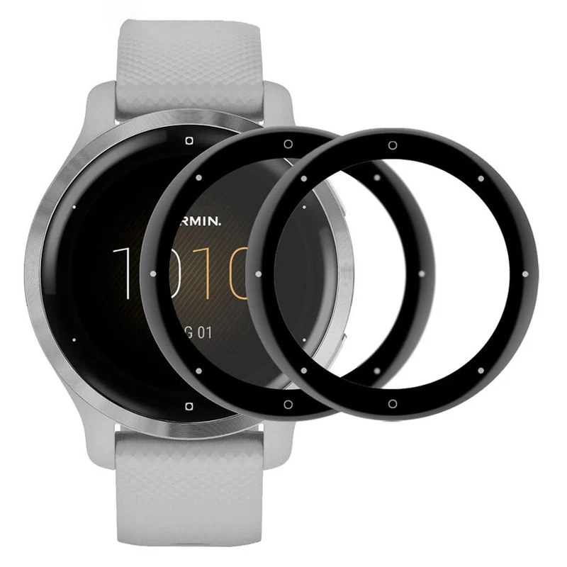 2stück Garmin Venu 2S / Garmin Vivoactive 4S Plastik Universell Displayschutz