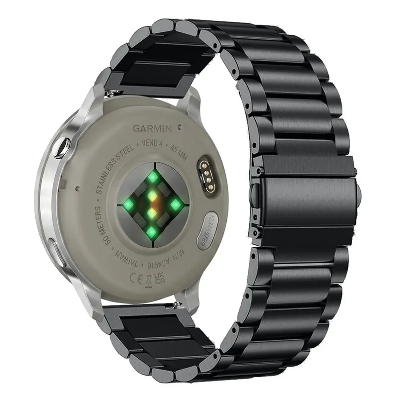 Garmin Forerunner 170 Stahlarmband (Schwarz)