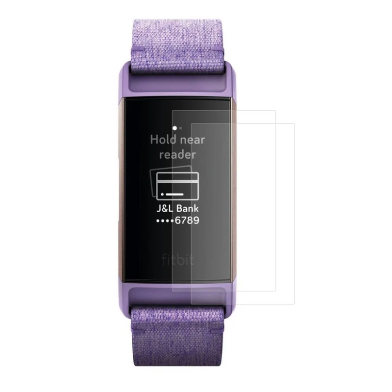2stück Fitbit Charge 3 Plastik Displayschutz