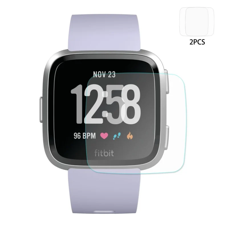 Fitbit Versa 1 Gehärtetes Glas Displayschutz