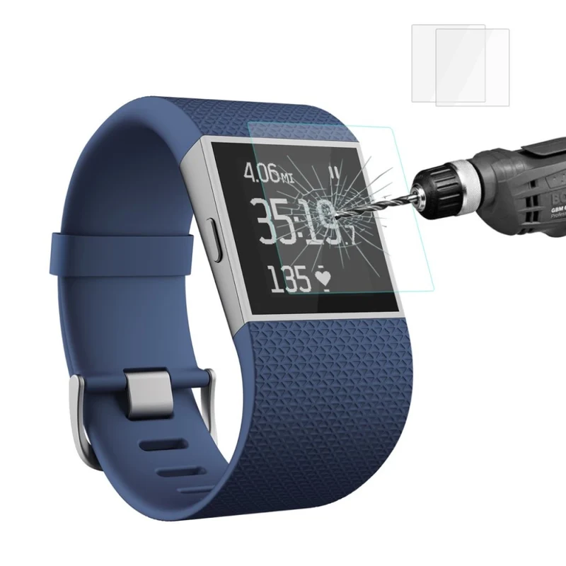 Fitbit Surge Gehärtetes Glas 0.2mm Displayschutz