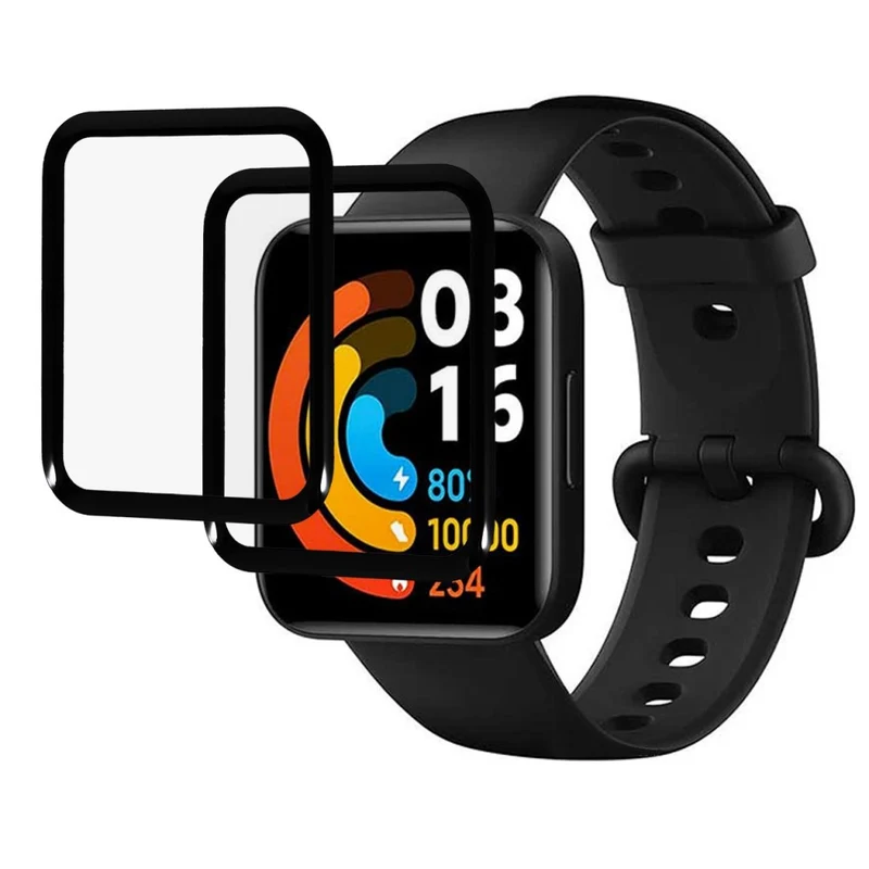 2stück Xiaomi Poco Watch Plastik HD Displayschutz