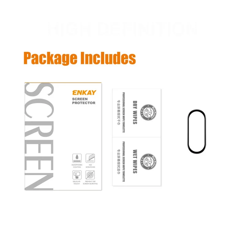 Xiaomi Mi Band 7 Plastik HD Displayschutz