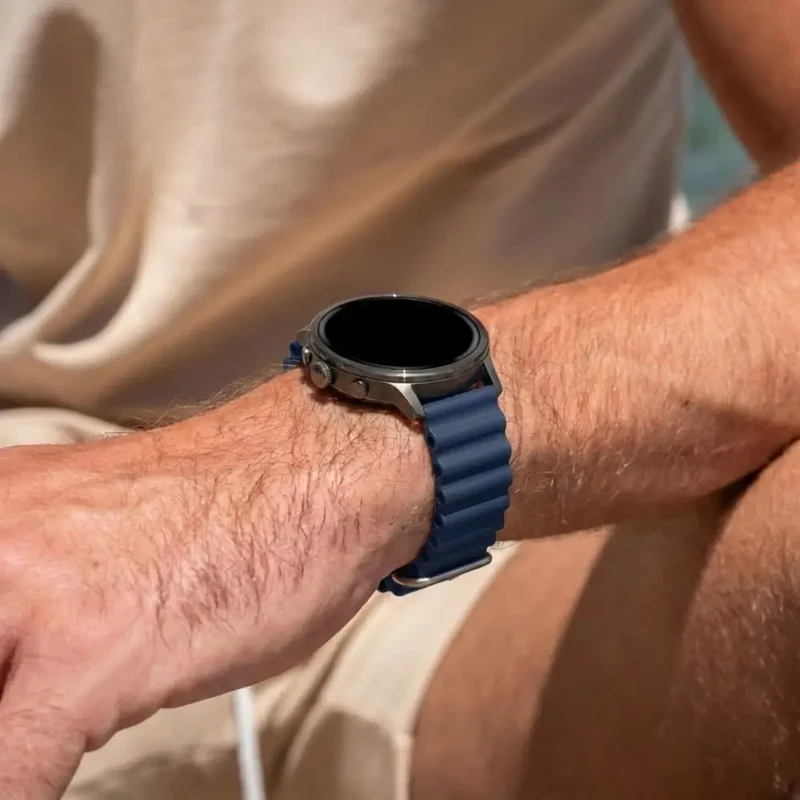 Bandz Garmin Forerunner 70 Ocean Armband 'Classic' (Dunkelblau)