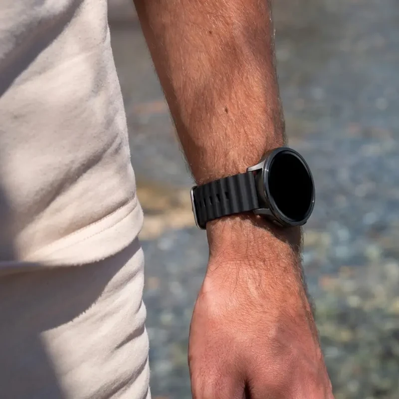 Bandz Garmin Forerunner 70 Ocean Armband 'Classic' (Schwarz)