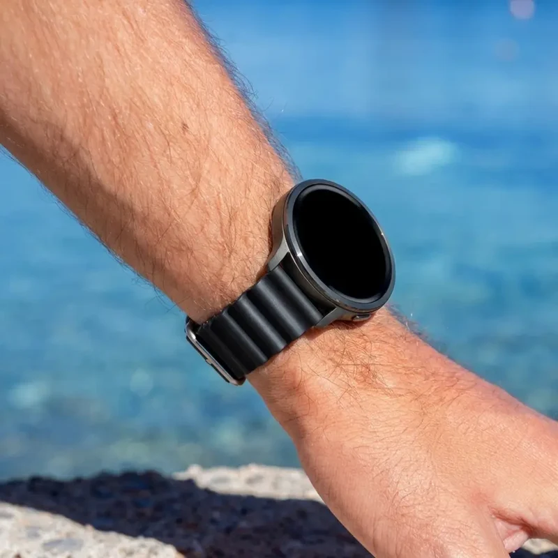 Bandz Garmin Forerunner 70 Ocean Armband 'Classic' (Schwarz)