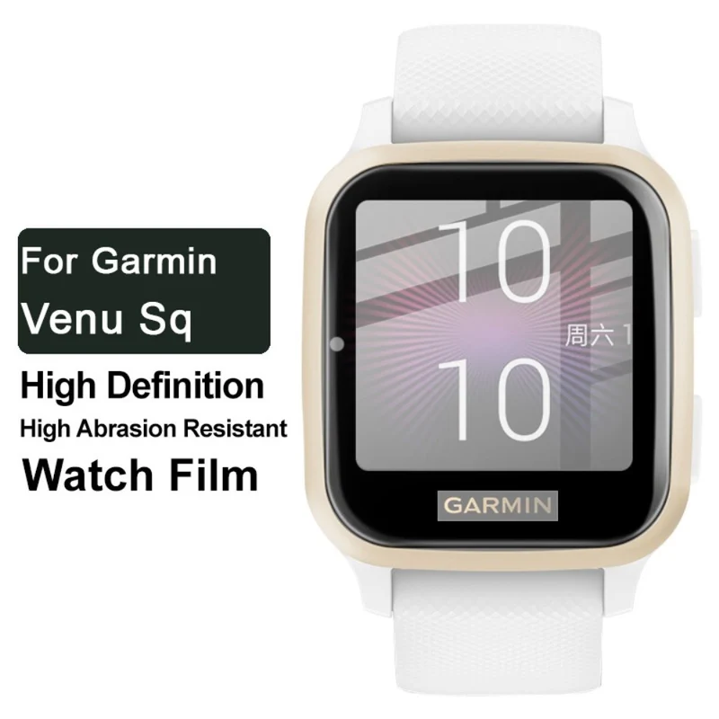 Garmin Venu Sq Plastik HD Displayschutz