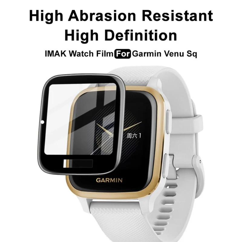 Garmin Venu Sq Plastik HD Displayschutz