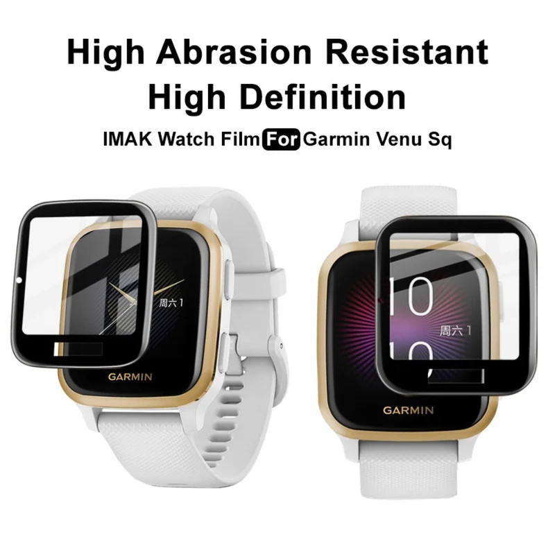 Garmin Venu Sq Plastik HD Displayschutz