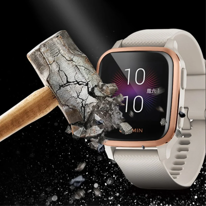 Garmin Venu Sq Plastik HD Displayschutz