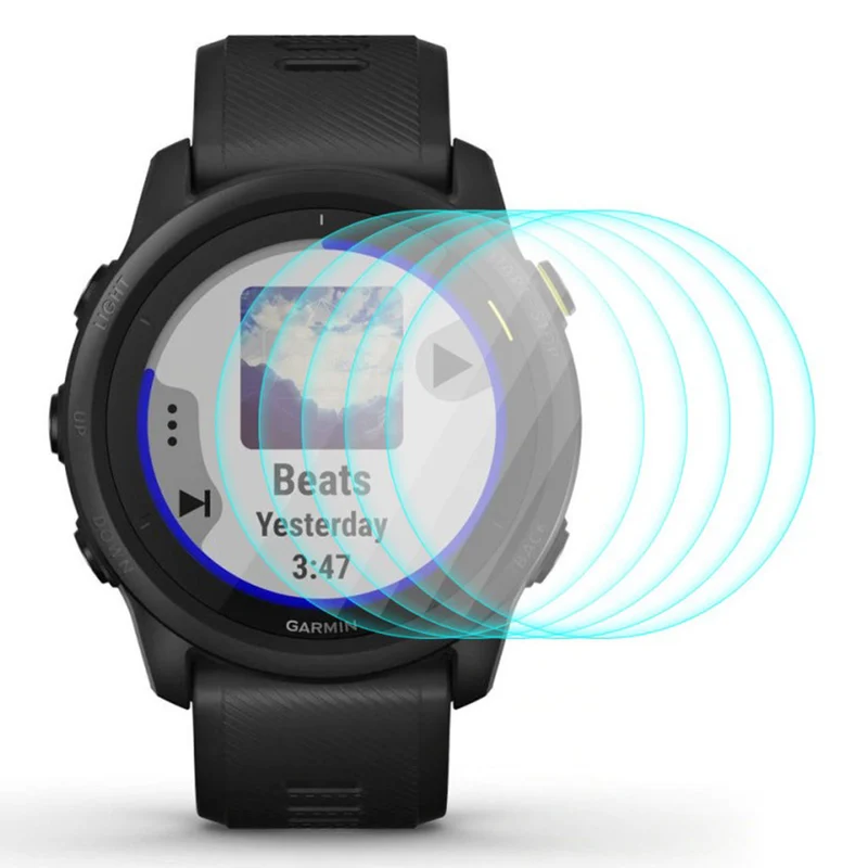 Garmin Forerunner 745 Gehärtetes Glas Displayschutz