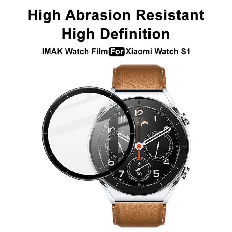 Xiaomi Watch S1 Plastik Displayschutz