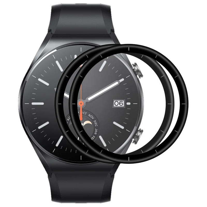2stück Xiaomi Watch S1 Plastik HD Displayschutz