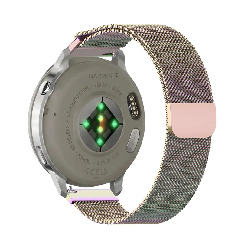 Garmin Forerunner 170 Milanese Armband (Regenbogen)