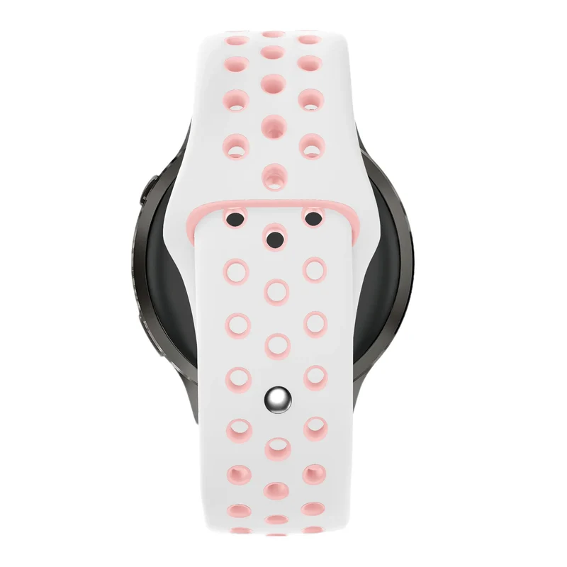Bandz Garmin Forerunner 70 Sportarmband 'Deluxe' (Weiß/Rosa)