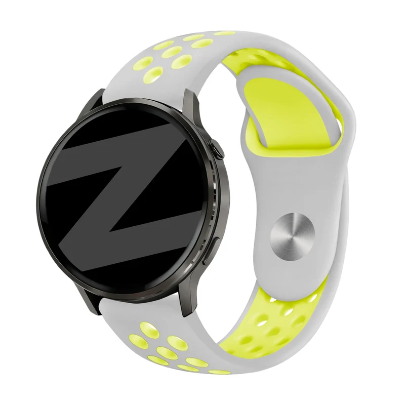 Bandz Garmin Forerunner 170 Sportarmband 'Deluxe' (Grau/Gelb)