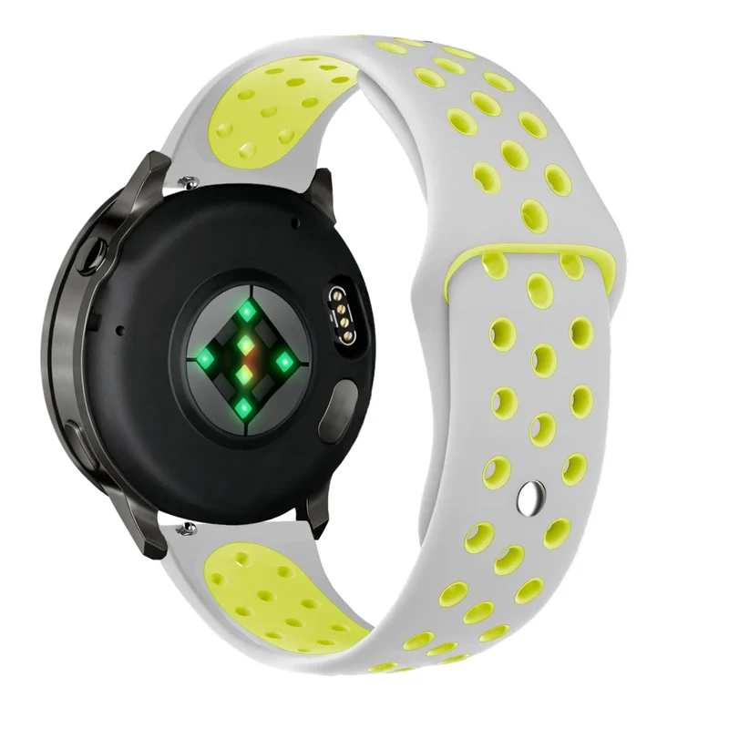 Bandz Garmin Forerunner 170 Sportarmband 'Deluxe' (Grau/Gelb)