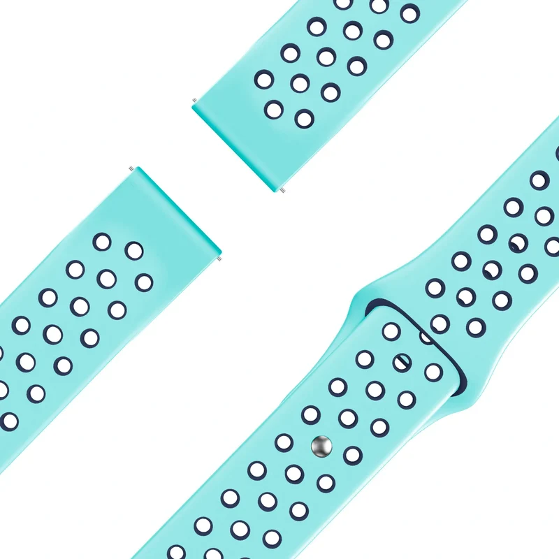 Bandz Garmin Forerunner 70 Sportarmband 'Deluxe' (Aqua/Blau)
