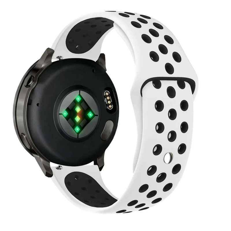 Bandz Garmin Forerunner 170 Sportarmband 'Deluxe' (Weiß/Schwarz)