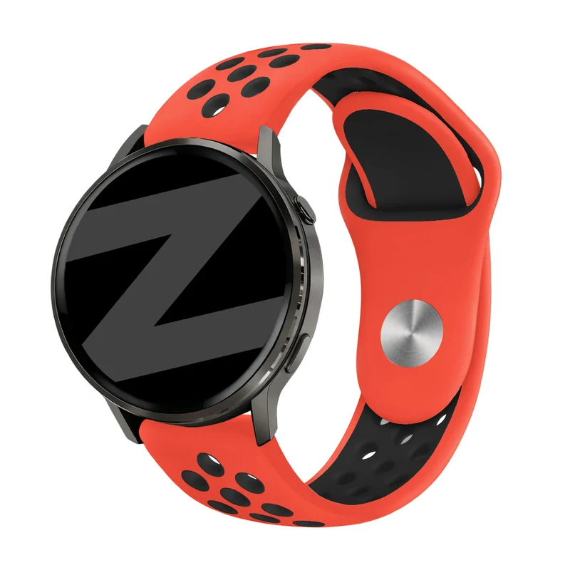 Bandz Garmin Forerunner 70 Sportarmband 'Deluxe' (Rot/Schwarz)