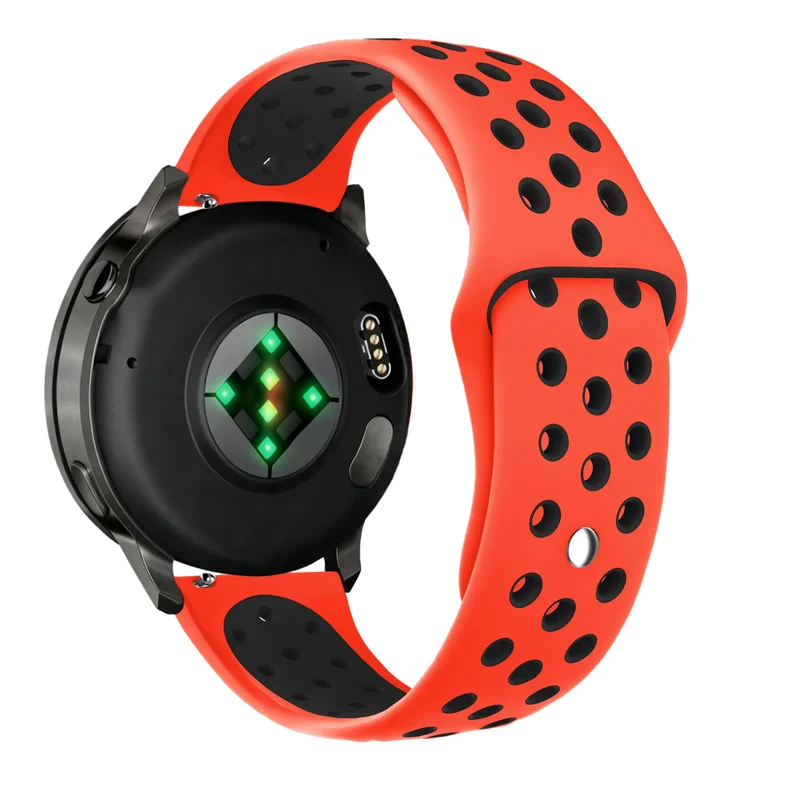 Bandz Garmin Forerunner 70 Sportarmband 'Deluxe' (Rot/Schwarz)
