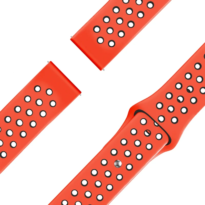 Bandz Garmin Forerunner 70 Sportarmband 'Deluxe' (Rot/Schwarz)
