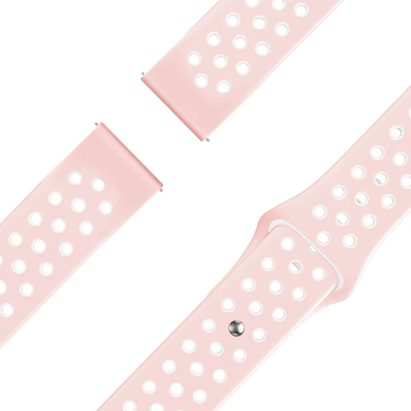 Bandz Garmin Forerunner 70 Sportarmband 'Deluxe' (Rosa/Weiß)