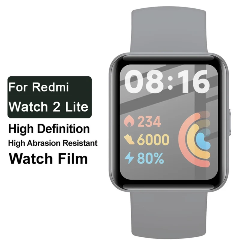 Xiaomi Redmi Watch 2 Lite Plastik HD Displayschutz