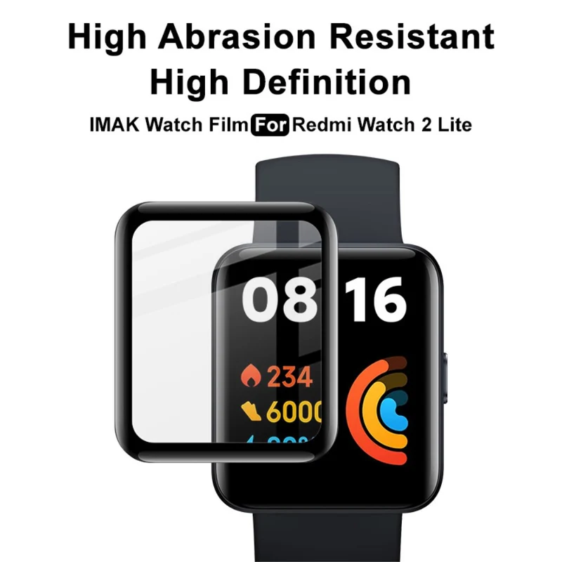 Xiaomi Redmi Watch 2 Lite Plastik HD Displayschutz