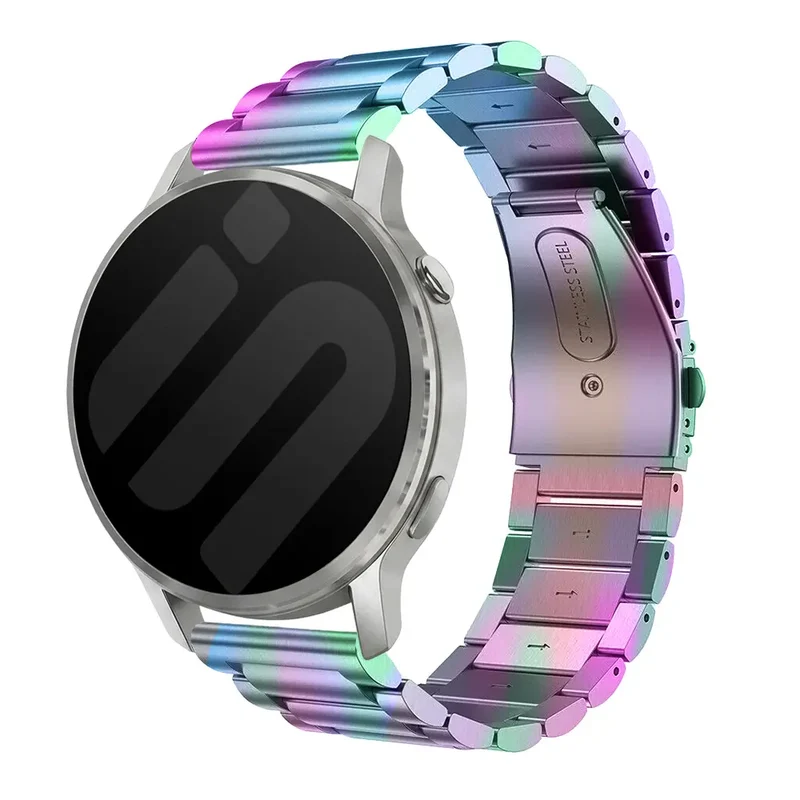 Garmin Forerunner 170 Stahlarmband (Regenbogen)
