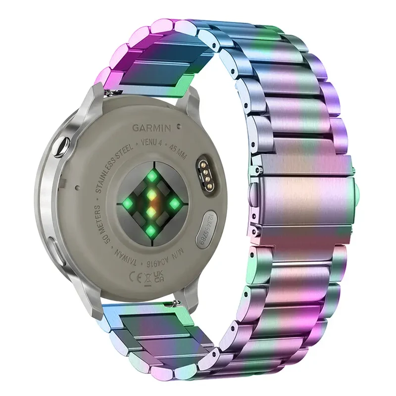 Garmin Forerunner 170 Stahlarmband (Regenbogen)