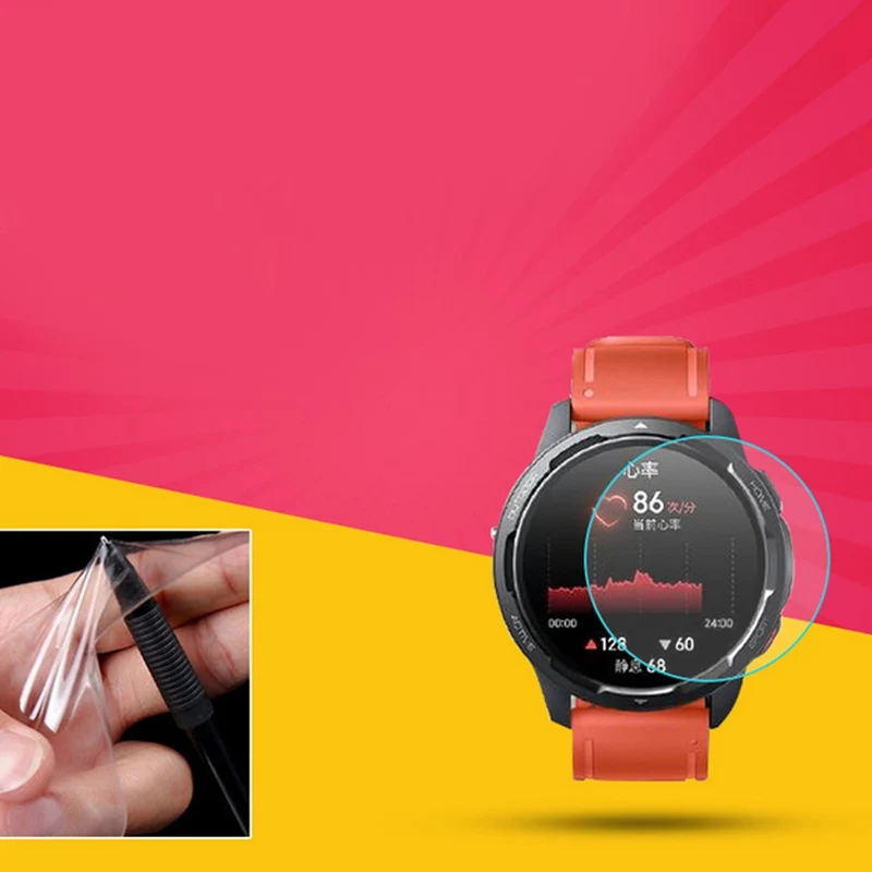 Xiaomi Watch Color 2 Plastik HD Displayschutz