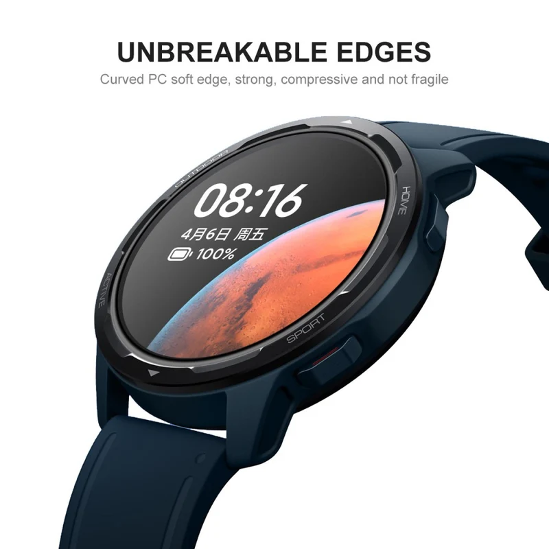2stück Xiaomi Watch Color 2 Gehärtetes Glas Displayschutz