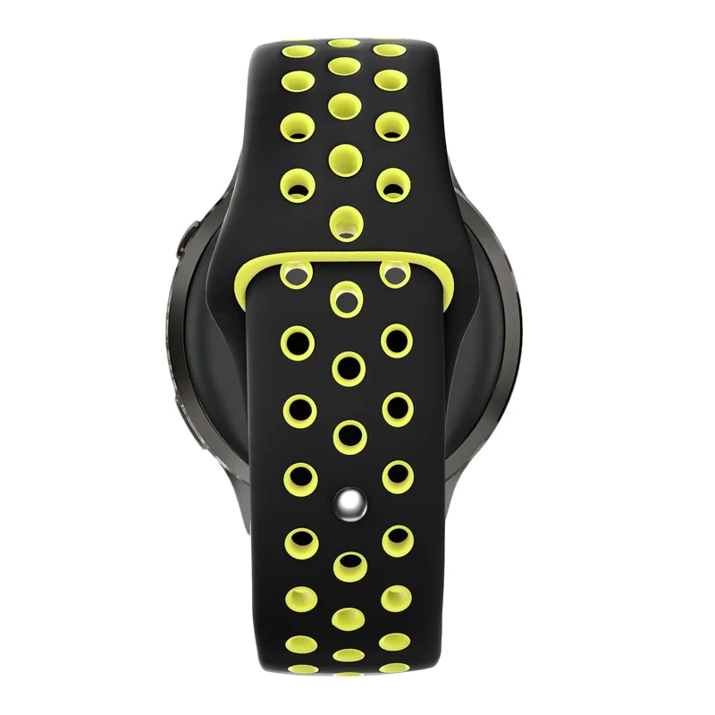 Bandz Garmin Forerunner 70 Sportarmband 'Deluxe' (Schwarz/Gelb)