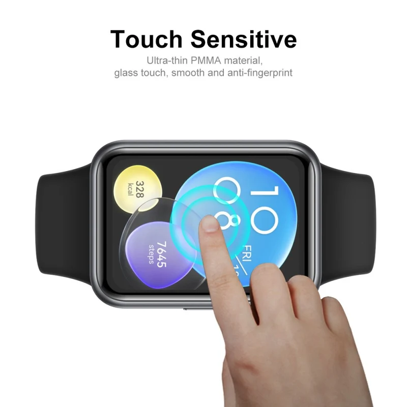2stück Huawei Watch Fit 2 Silikon / TPU Displayschutz