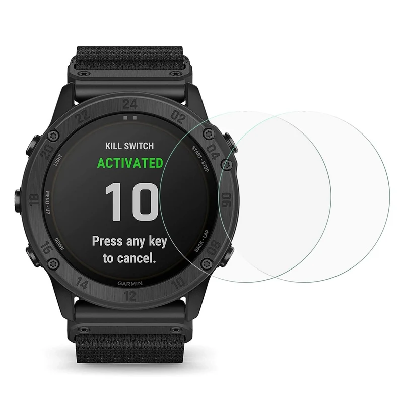 2stück Garmin Tactix Delta Plastik HD Displayschutz