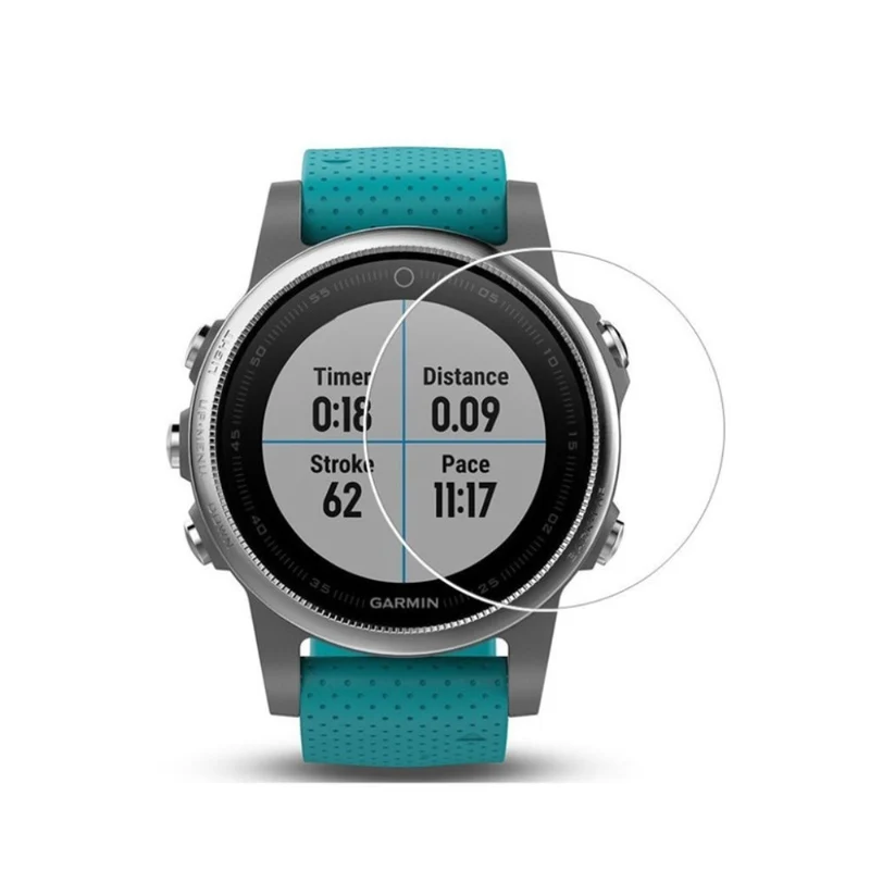 3stück Garmin Fenix 5S Gehärtetes Glas Displayschutz