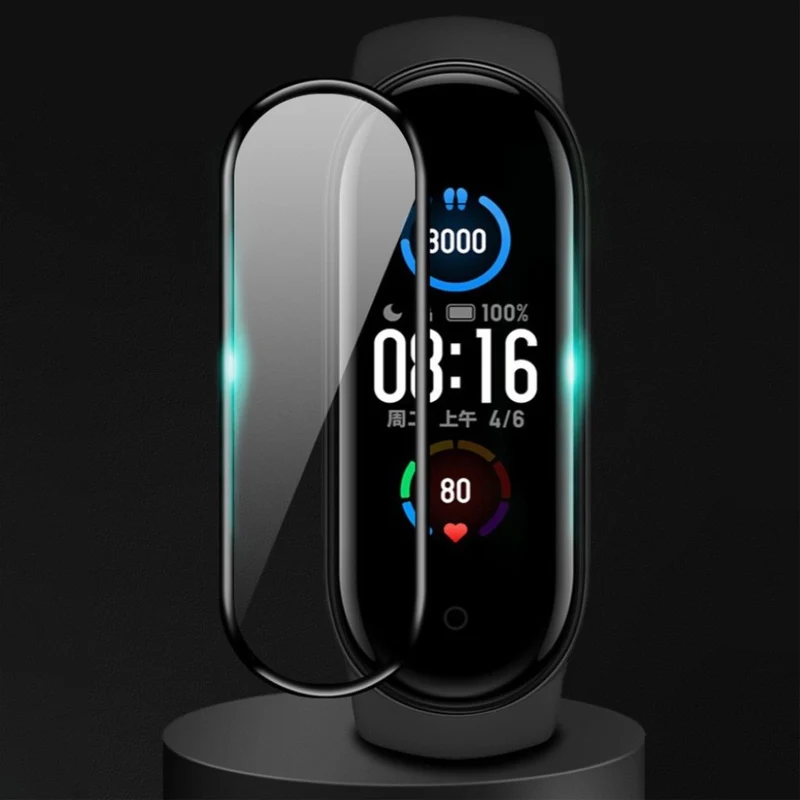 Xiaomi Mi Smart Band 6 Plastik HD Displayschutz