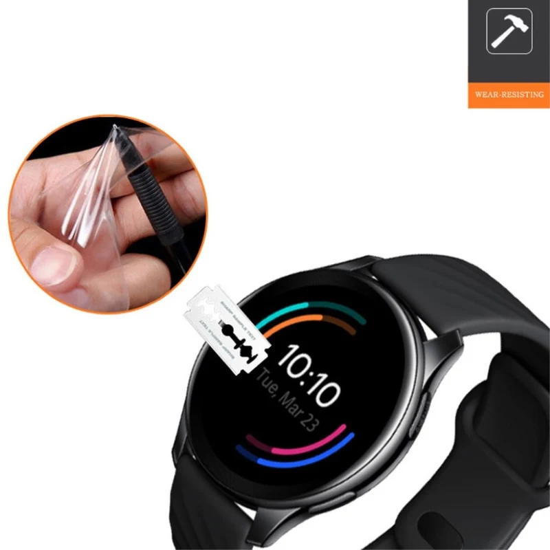 OnePlus Watch Plastik Displayschutz