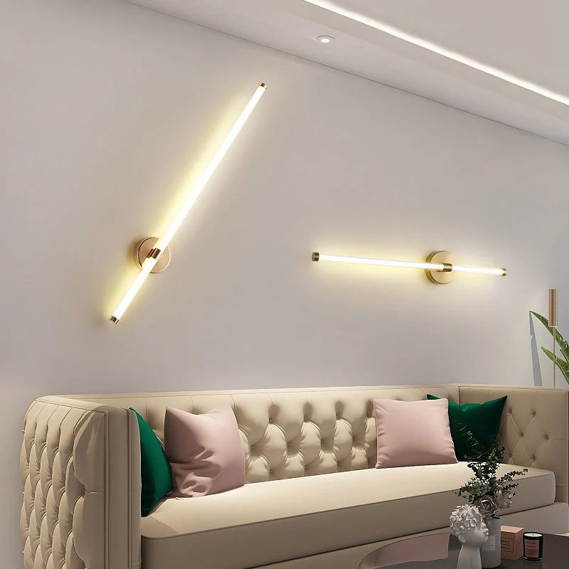 Zeitgenössische LED-Wandlampe