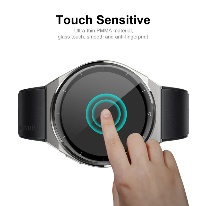 Huawei Watch GT 3 Pro 46mm Plastik 3D Gekrümmt Displayschutz