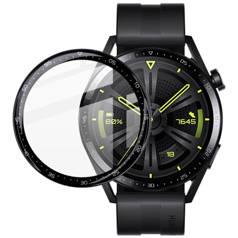 Huawei Watch GT 3 (46mm) Plastik HD Displayschutz