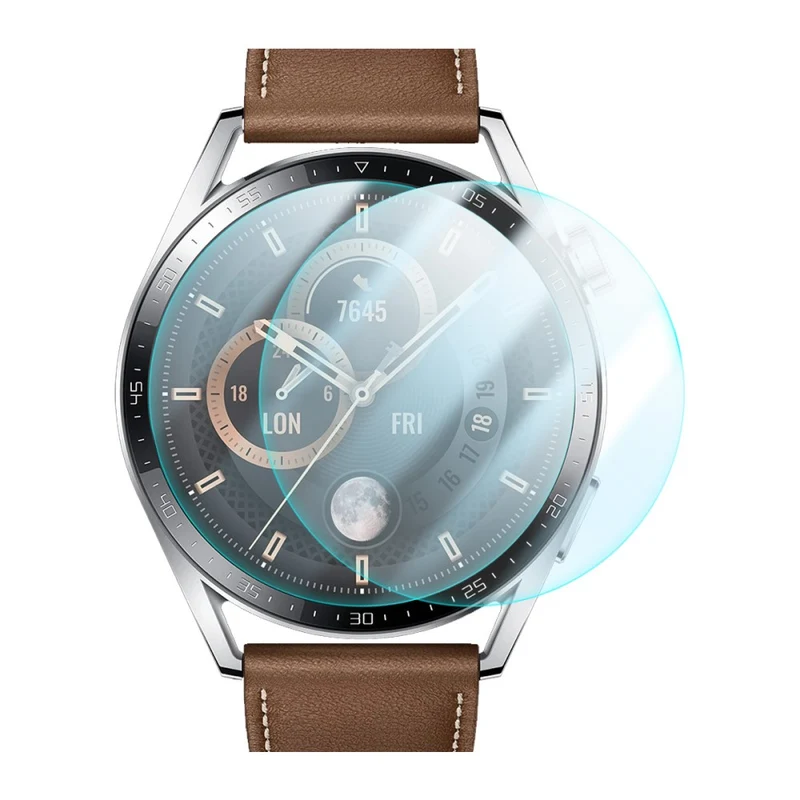 2stück Huawei Watch GT 3 (46mm) Plastik HD Displayschutz