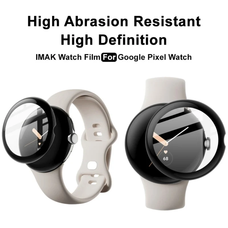 Google Pixel Watch Silikon / TPU HD Displayschutz