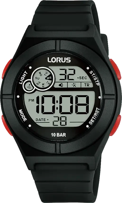 Lorus R2363NX9 Jungen Uhr • 10 Bar wasserdicht • Chronograph & Alarm