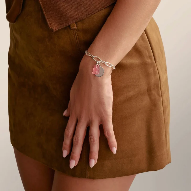 Glieder- Charm-Armband mit einem Connect Link - Thomas Sabo Modell: C1204-001-21-L19