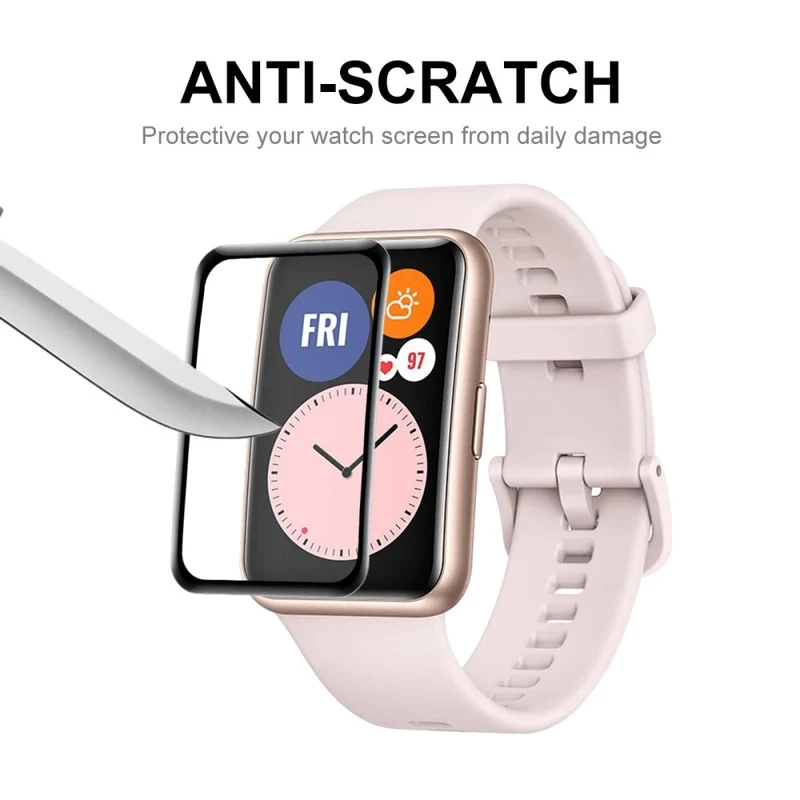 Huawei Watch Fit Mini Plastik 3D Gekrümmt Displayschutz
