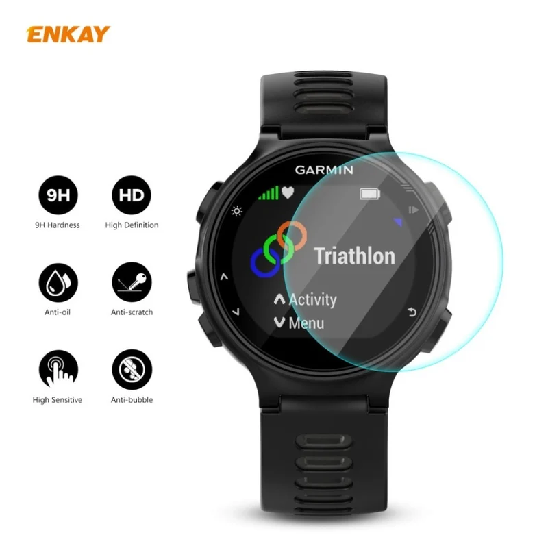 Garmin Forerunner 735 / Garmin Forerunner 735XT Gehärtetes Glas 9H Universell Displayschutz