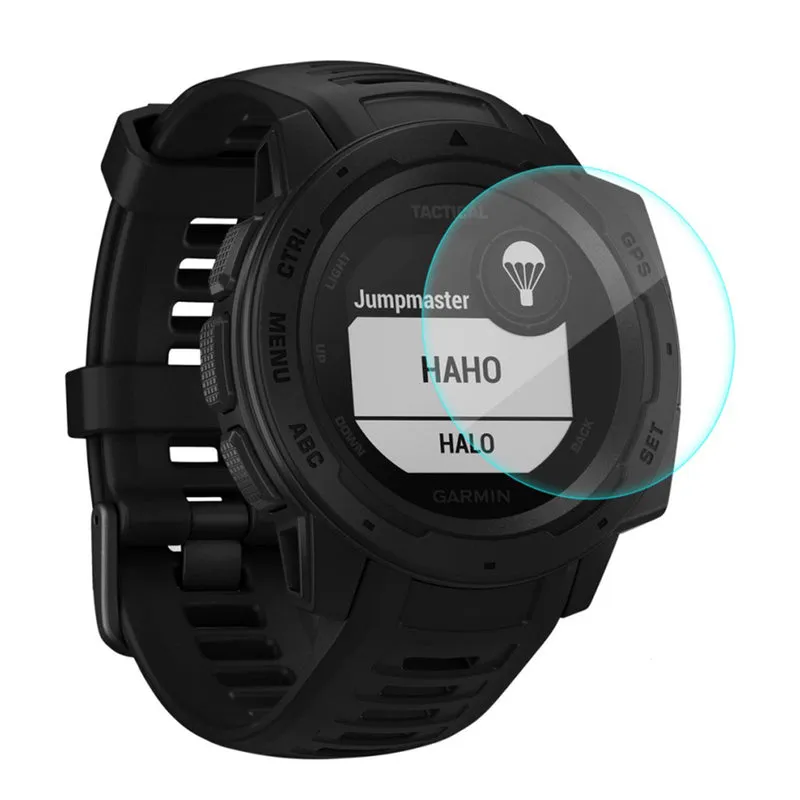Garmin Instinct Tactical / Garmin Instinct Tide Gehärtetes Glas Universell Displayschutz